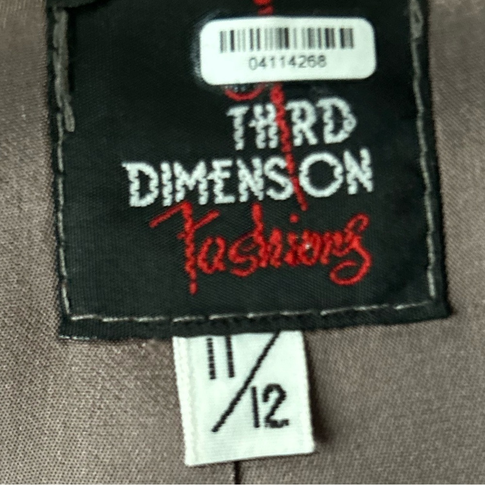 Vintage 80s 3rd dimension blazer / wool - Picture 8 of 10